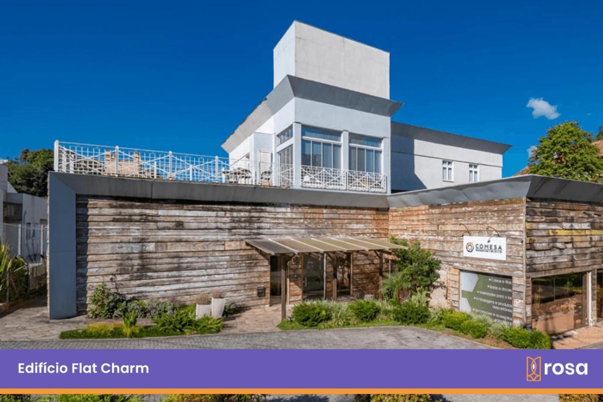 Ferienwohnung Rosa Flats Charm Gramado Exterior foto